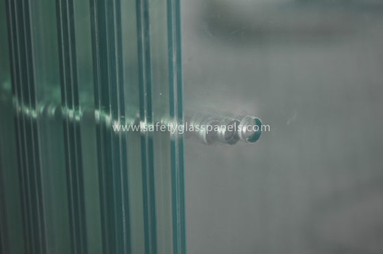 Bullet Resistant Laminated Safety Glass , Ships And Automobile Windshield Glass