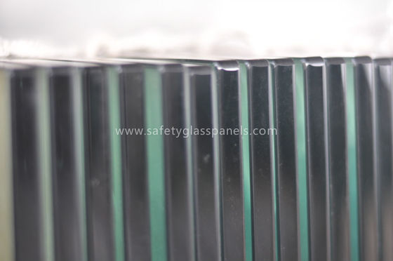Clear Fully Tempered Safety Glass 5mm 6mm In Architecture , Heat Resistant