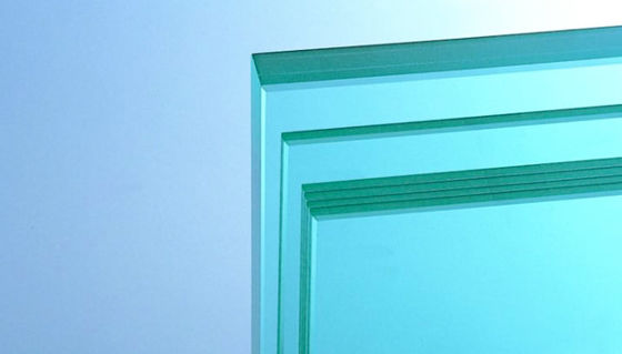Clear PVB Laminated Safety Glass Sheets , Laminated Architectural Glass