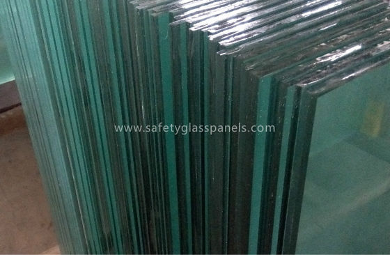 6.38mm - 40.3mm CE and ISO9001 Curtain Wall Tempered Laminated Glass For Home