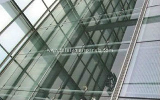 Clear PVB Laminated Safety Glass Sheets , Laminated Architectural Glass