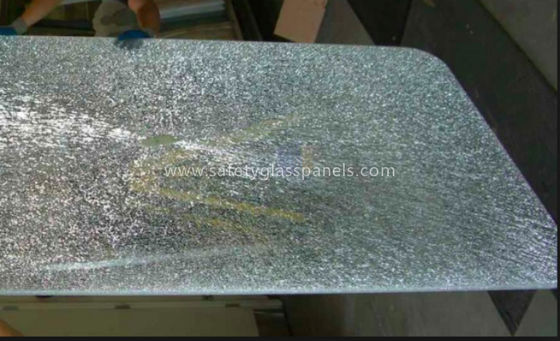 Rolled 5mm 6mm Bamboo Figured / Patterned Glass Panels For Home Decoration