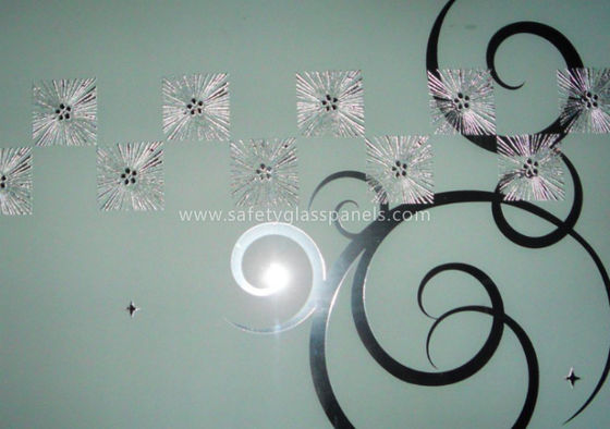 Low-e Insulated Acid Etched Tempered Glass Windows And Doors With CE