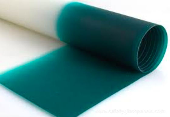 Bullet Proof Glass Safety PVB Film , High-Rise Building Glass Lamination Film