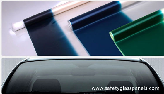 Bullet Proof Glass Safety PVB Film , High-Rise Building Glass Lamination Film