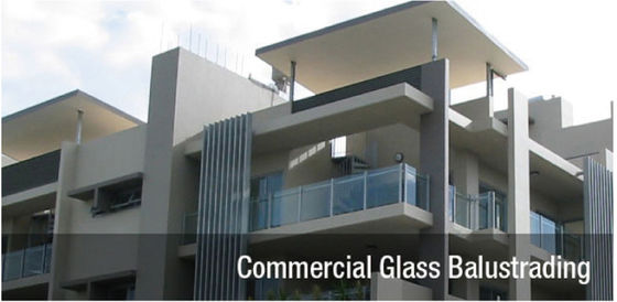 Toughened Glass Balustrade Heat Soaked