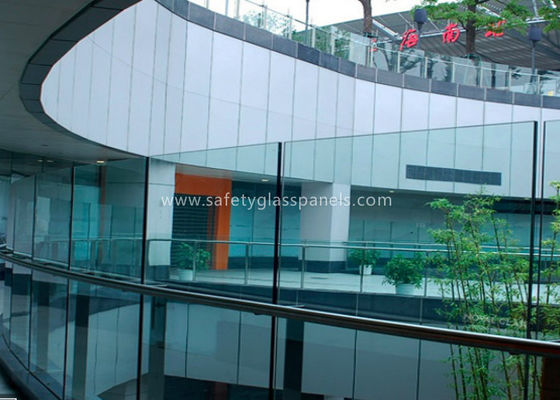 Coloured Decorative 15mm Safety Laminated Glass Panels with PVB interlayer safety Glass