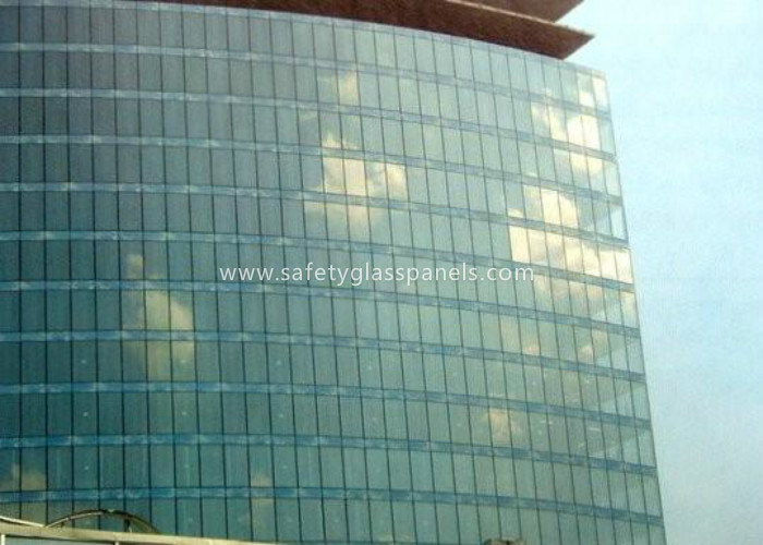 Curve / Flat Laminated Safety Glass Minimum Size 250 Mm-350 Mm Solid Structure